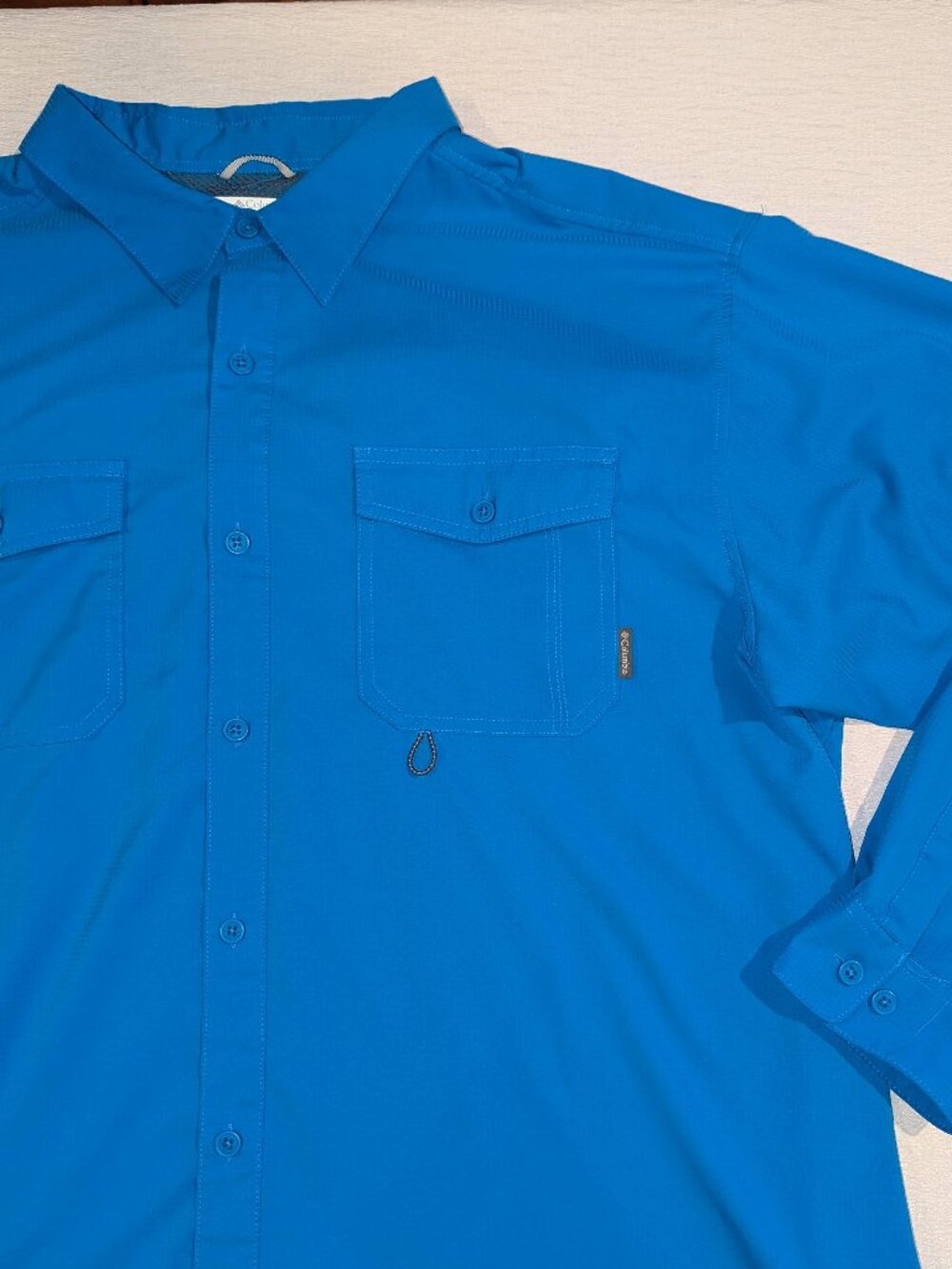 Columbia Long Sleeve Performance Fishing Shirt